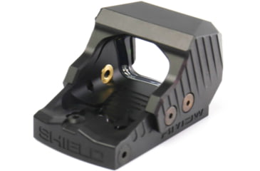 Image of Shield Sights Reflex Mini Red Dot Sight, Heavy Duty, 1x22mm , Non Magnified, 4MOA Red Dot, Fits RMS Footprint, Black RMSW-4MOA-HD