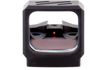Image of Shield Sights RMSsc Reflex Mini Sight Sub-Compact 1x 17.35x14.35mm Reflex Red Dot Sight, 8 MOA Dot Reticle, Black, RMSsc-8MOA-Glass