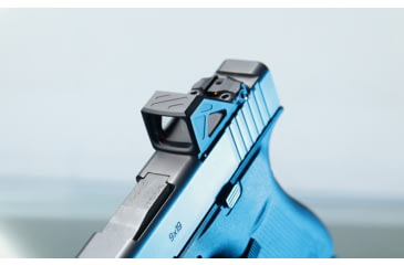 Image of Shield Sights RMSsc Reflex Mini Sight Sub-Compact 1x 17.35x14.35mm Reflex Red Dot Sight, 8 MOA Dot Reticle, Black, RMSsc-8MOA-Glass