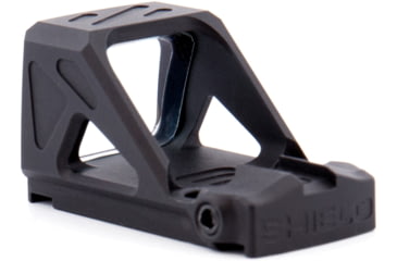 Image of Shield Sights RMSsc Reflex Mini Sight Sub-Compact 1x 17.35x14.35mm Reflex Red Dot Sight, 8 MOA Dot Reticle, Black, RMSsc-8MOA-Glass