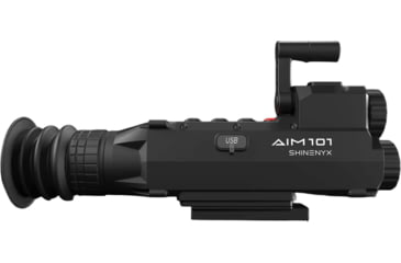 Image of Shinenyx AIM101 384 5.2x48mm Thermal Imaging Rifle Scope, Black, AIM101