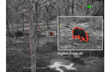 Image of Shinenyx G1A/384 1x5.45-16.5mm Thermal Imaging Monocular with Mount, Black, G1A+Mount