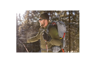 Image of Sierra Designs Flex Trail 40-60 L Backpack, Dove/Peat, 80710623WD