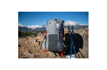 Image of Sierra Designs Flex Trail 40-60 L Backpack, Dove/Peat, 80710623WD