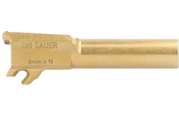 Image of SIG SAUER Pistol Barrel, P365/P365X, 9mm Luger, 3.1in, Titanium-Nitride, Gold, 8900776