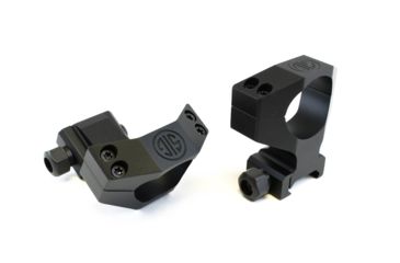 Image of SIG SAUER Alpha Hunting Rifle Scope Rings, 30mm, Black SOA10001