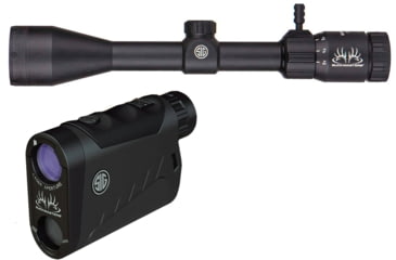 Image of SIG SAUER Buckmaster 1500 Laser Rangefinder &amp;  Riflescope Combo Set, 4-16x44mm, 30mm Tube, BDC Reticle, Black, SOK15BM05