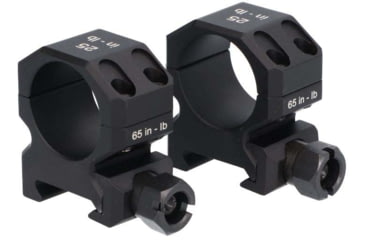 Image of SIG SAUER Buckmaster 1in Scope Ring Set, Low, Black, SOA10033
