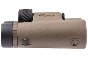 Image of SIG SAUER Canyon 10x42mm Binoculars, HD Lens, Closed Bridge, FDE, SOZC0001