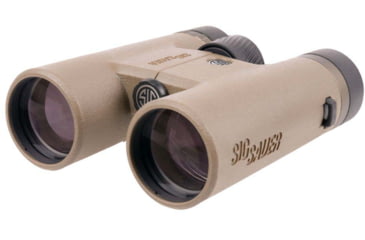 Image of SIG SAUER Canyon 10x42mm Binoculars, HD Lens, Closed Bridge, FDE, SOZC0001