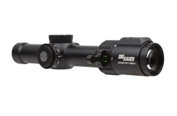 Image of SIG SAUER Easy 6TBDX 1-6X24mm 30mm Tube Second Focal Plane Rifle Scope, Black, BDX-R2 Levelplex, MRAD, Black, SOEBDX61101