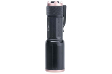 Image of SIG SAUER Foxtrot-EDC ROSE Compact Flashlight, 18350 Lithium-Ion, 1350 Lumens, Black/Rose Gold, SOFEC0RS