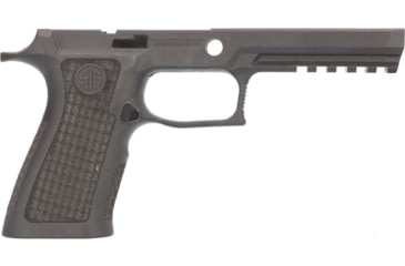 Image of SIG SAUER P320 X Laser-Engraved TXG Full-Size Grip Module Assembly, Grey, Medium, 8901005