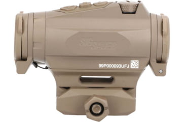 Image of SIG SAUER Romeo 4XT-PRO 1x20mm Reflex Red Dot Sight, Ballistic Circle Dot, Flat Dark Earth, SOR44002