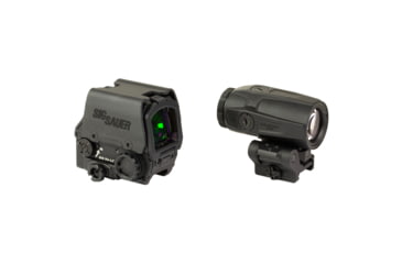 Image of Sig Sauer Romeo 8T AMR/Juliet Magnifier Combo, Red Dot Sight, 40MM Objective, 5X Magnifier, QBCD 2.0 Reticle, Matte Finish, Black SORJ8T801-5