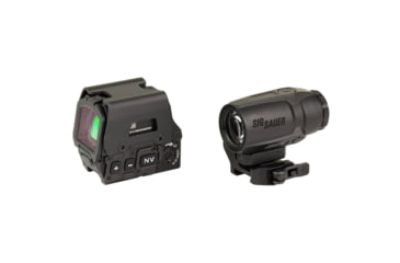 Image of Sig Sauer Romeo 8T AMR/Juliet Magnifier Combo, Red Dot Sight, 40MM Objective, 5X Magnifier, QBCD 2.0 Reticle, Matte Finish, Black SORJ8T801-5