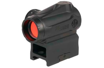 Image of SIG SAUER Romeo MSR GEN II 1x20 mm Reflex Red Dot Sight, 2 MOA Red Dot Reticle, Black, SORMSR101