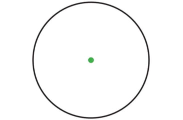 Image of SIG SAUER Romeo MSR GEN II 1x20 mm Reflex Red Dot Sight, 2 MOA Green Dot Reticle, Black, SORMSR102