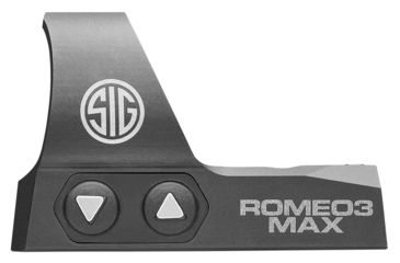 Image of Sig Romeo 3MAX 1x30mm Red Dot Sight, 3 MOA Dot Reticle, Aircraft Grade Aluminum, Black, SOR31003