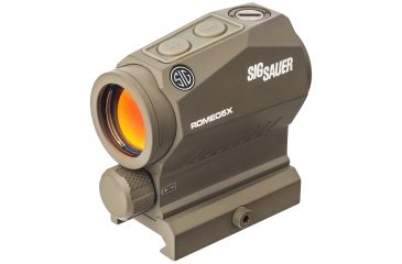 Image of SIG SAUER OPMOD Romeo5 X 1x20mm Compact Reflex Red Dot Sight, 2 MOA Dot Reticle, Flat Dark Earth SOR52111