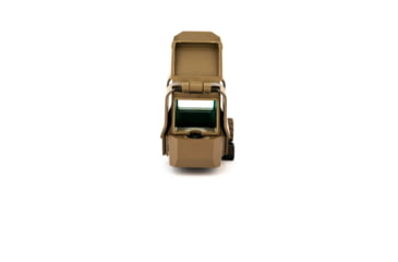 Image of SIG SAUER Romeo8T Red Dot Sight, Ballistic Circle Dot, 0.5 MOA ADJ, CR123A, Hex Bolt Mount, Shroud, FDE, SOR81003