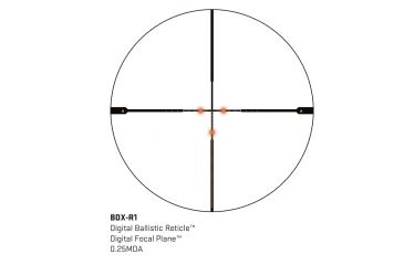 Image of SIG SAUER Sierra3 BDX 10x42mm Rifle Scope 30mm Tube, Second Focal Plane, Black, Digital Ballistic Reticle, MOA, SOSBDX33111