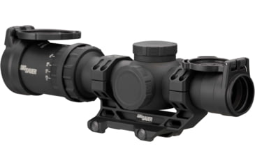 Image of SIG SAUER TANGO-MSR Compact 1-10x24mm LPVO 30mm Tube Rifle Scope, Second Focal Plane, Illuminated MSR BDC-10 Reticle, Black, SOTMC11000