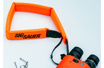 Image of SIG SAUER ZULU Floating Neck Strap, 55in, Orange, SOZFNS0M