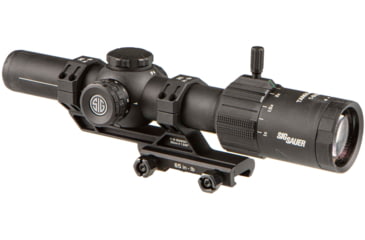 Image of SIG SAUER Tango MSR LPVO Rifle Scope, 1-6x24mm, 30mm Tube, Second Focal Plane, Illuminated BDC6 Reticle, Black, SOT61000