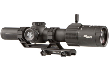 Image of SIG SAUER Tango MSR LPVO Rifle Scope, 1-6x24mm, 30mm Tube, Second Focal Plane, Illuminated BDC6 Reticle, Black, SOT61000