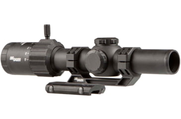 Image of SIG SAUER Tango MSR LPVO Rifle Scope, 1-6x24mm, 30mm Tube, Second Focal Plane, Illuminated BDC6 Reticle, Black, SOT61000