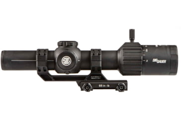 Image of SIG SAUER Tango MSR LPVO Rifle Scope, 1-6x24mm, 30mm Tube, Second Focal Plane, Illuminated BDC6 Reticle, Black, SOT61000