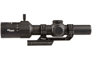 Image of SIG SAUER Tango MSR LPVO Rifle Scope, 1-6x24mm, 30mm Tube, Second Focal Plane, Illuminated BDC6 Reticle, Black, SOT61000