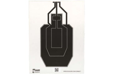 Image of SIG SAUER T300 5-Pack USPSA Targets, Black, SC-T358