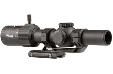 Image of SIG SAUER Tango MRS 1-6X24mm Rifle Scope, 30mm Tube, First Focal Plane, Illuminated BDC6, 0.5 MOA, Black, SOTM61002