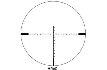 Image of SIG SAUER Tango MSR 2-12x40mm Rifle Scope, 34mm Tube, First Focal Plane, .1 MRAD , Illuminated Milling 2.0 Reticle, Black, SOTM62001