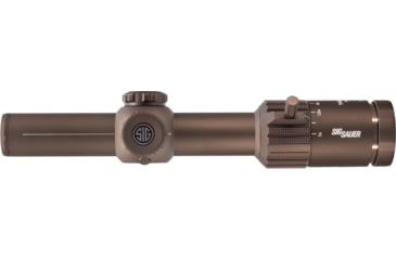 Image of SIG SAUER Tango MSR LPVO Rifle Scope w/1.535 Mount, 1-6x24mm, 30mm Tube, Second Focal Plane, Illuminated BDC 6 Reticle, Coyote Brown, SOTM61200