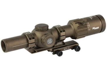 Image of SIG SAUER Tango MSR LPVO Rifle Scope w/1.535 Mount, 1-8x24mm, 30mm Tube, Second Focal Plane, Illuminated BDC 8 Reticle, Coyote, SOTM81200
