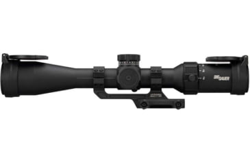 Image of Sig Sauer TANGO SPR, Rifle Scope, 4-16X Magnification, Second Focal Plane, MOA Non-Illuminated Reticle, 44mm Objective, 30mm Tube, Black, w/ ALPHA MSR 1.535" Mount, SOTS44000