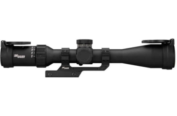 Image of Sig Sauer TANGO SPR, Rifle Scope, 4-16X Magnification, Second Focal Plane, MOA Non-Illuminated Reticle, 44mm Objective, 30mm Tube, Black, w/ ALPHA MSR 1.535" Mount, SOTS44000