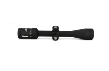 Image of SIG SAUER Whiskey3 3-9x40mm Rifle Scope 1 inch Tube, Second Focal Plane, Black, BDC-1 Standart Quadplex Reticle, MOA, SOW33204