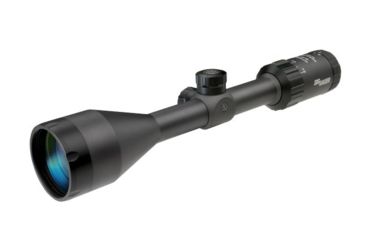 Image of SIG SAUER Whiskey3 3-9x50mm Rifle Scope 1 inch Tube, Second Focal Plane, Black, BDC-1 Quadplex Reticle, MOA, SOW33203