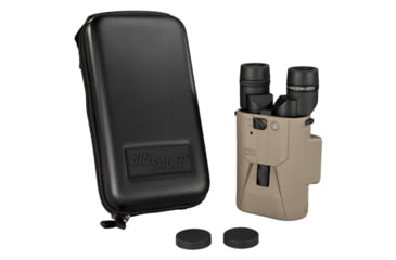 Image of SIG SAUER ZULU6-HDX 18x50mm Schmidt-Pechan Prism PRO Image Stabilized Binocular, FDE, SOZ6WP1850