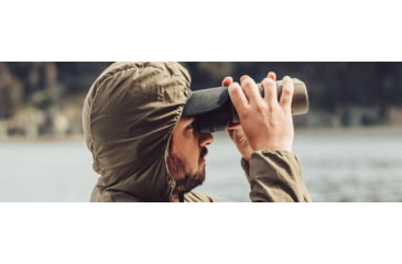 Image of SIG SAUER ZULU6-HDX 18x50mm Schmidt-Pechan Prism PRO Image Stabilized Binocular, FDE, SOZ6WP1850