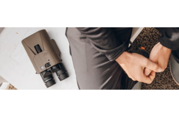 Image of SIG SAUER ZULU6-HDX 18x50mm Schmidt-Pechan Prism PRO Image Stabilized Binocular, FDE, SOZ6WP1850