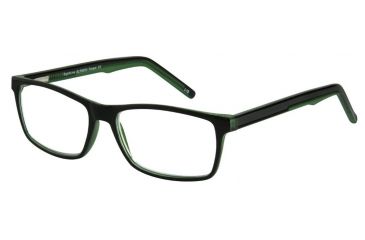 Image of Sightline 6004 Bifocal Prescription Eyeglasses, Black Frame, SLR6004FOR100BI
