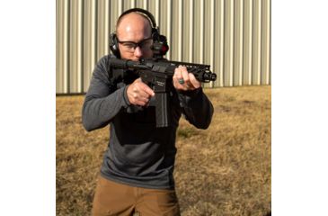 Image of SightMark 1x-28mm Element Mini Solar Red Dot, Red, 3 MOA Dot, 1 MOA, Black, SM26041