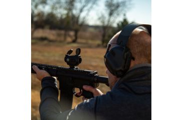 Image of SightMark 1x-28mm Element Mini Solar Red Dot, Red, 3 MOA Dot, 1 MOA, Black, SM26041