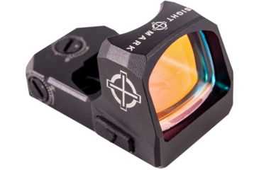 Image of SightMark 1x Mini Shot A-Spec Reflex Sight, Red Reticle, 2 MOA, 1 MOA, 25 yd, Black, SM26045