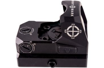 Image of SightMark 1x Mini Shot A-Spec Reflex Sight, Red Reticle, 2 MOA, 1 MOA, 25 yd, Black, SM26045
